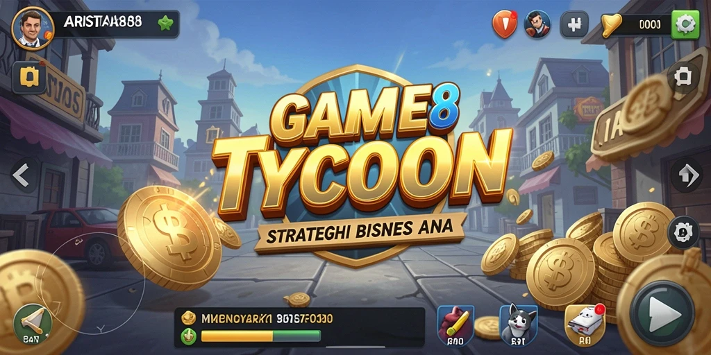 Screenshot utama ARISTA88 menampilkan pengalaman gameplay Tycoon yang menarik.