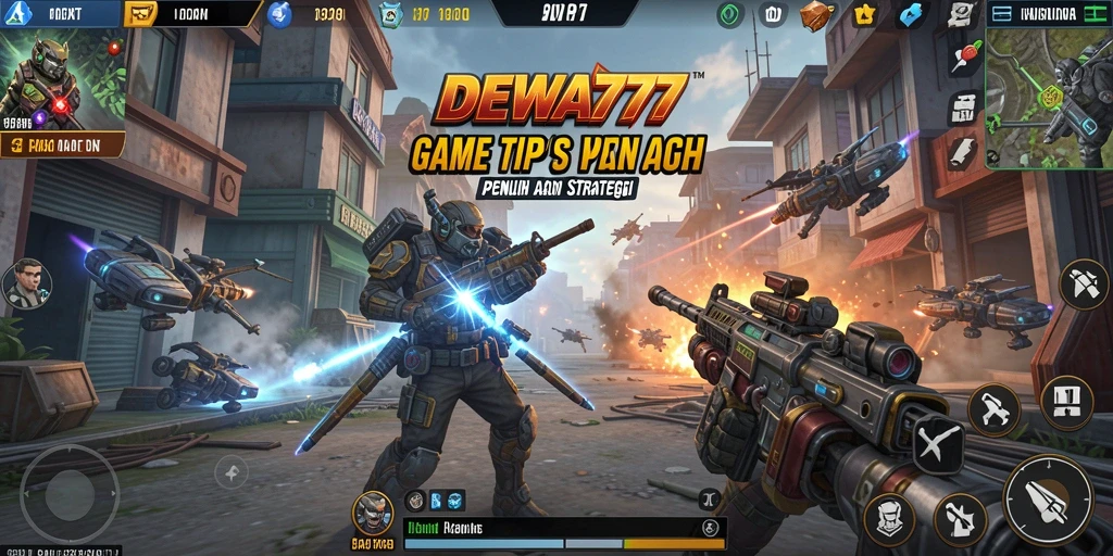 Screenshot gameplay DEWA777 menampilkan aksi tembak-menembak yang seru.