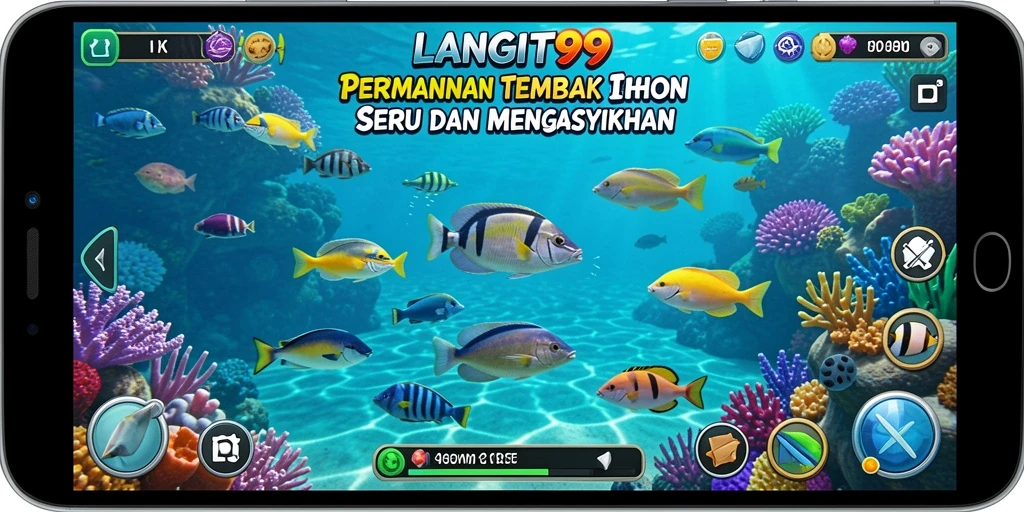 Tangkapan layar gameplay LANGIT99 yang penuh aksi Tembak Ikan.