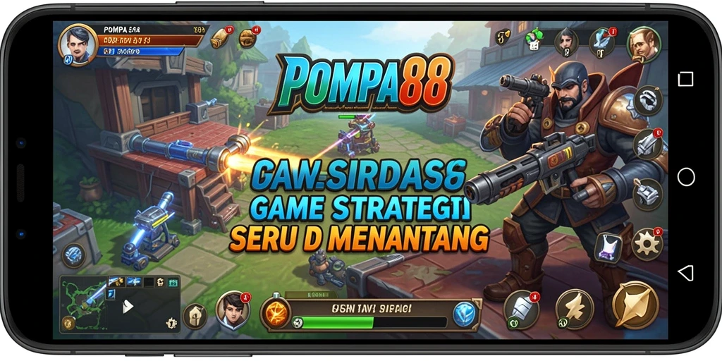 Tampilan gameplay menarik POMPA88 dengan aksi SLG yang intens.