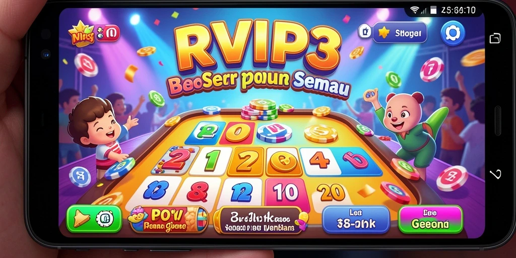 Tampilan gameplay RVIP3 yang seru dan menarik.