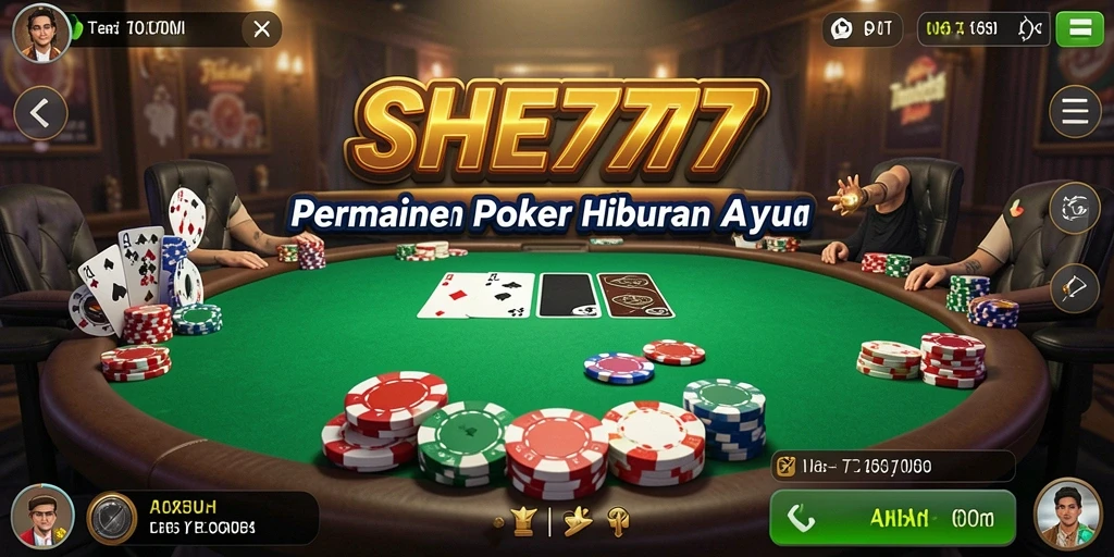 Gameplay poker yang menarik dan seru di SHE777.