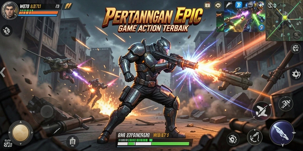 Gameplay WE878 dengan aksi seru dan menegangkan.