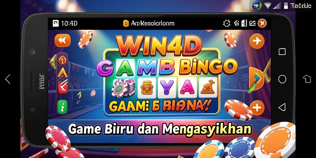 Tampilan gameplay menarik di aplikasi Bingo WIN4D.