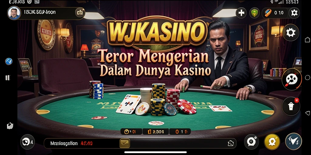 Gameplay menegangkan di dalam atmosfer kasino horror.